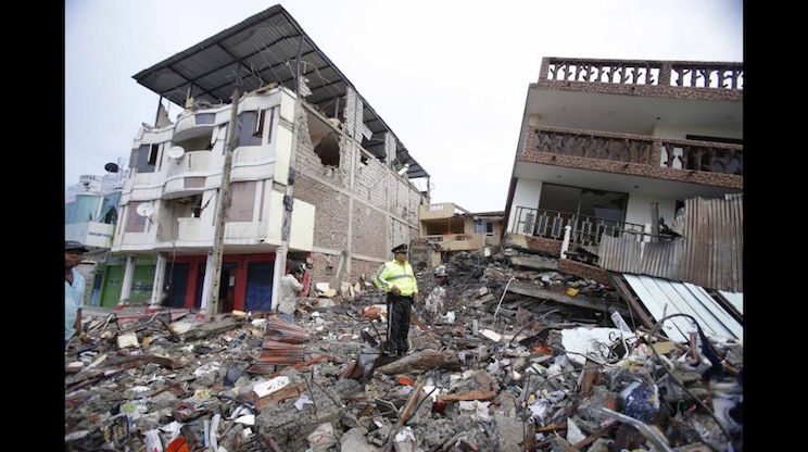 Terremoto Ecuador